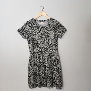 Old Navy Leopard Print Dress Size Large